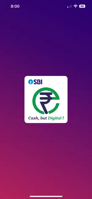 eRupee by SBI iPhone screenshot 1