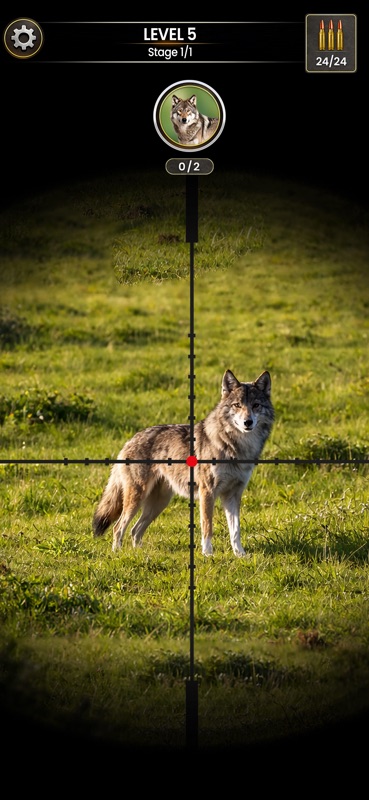 Wild Animal 狙撃 シューティングゲーム screenshot 2