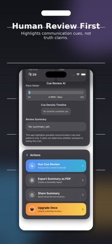 Truth Trap AI Detector iPhone screenshot
