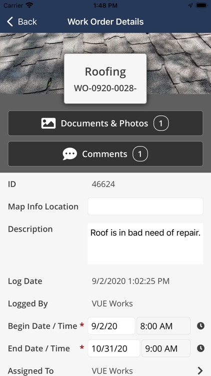 VUEWorks: WorkforceVUE screenshot-3