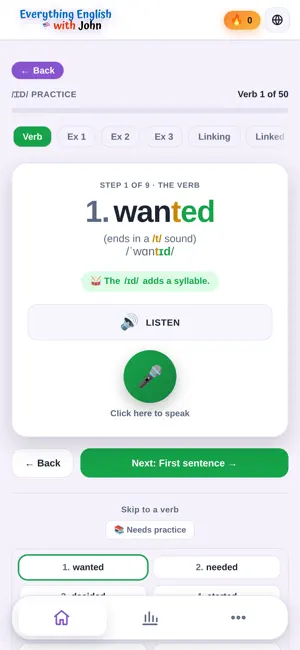 Master ED Pronunciation screenshot 3