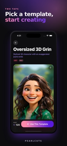 Pearlcuts: AI Video Maker Screenshot 5 of 5