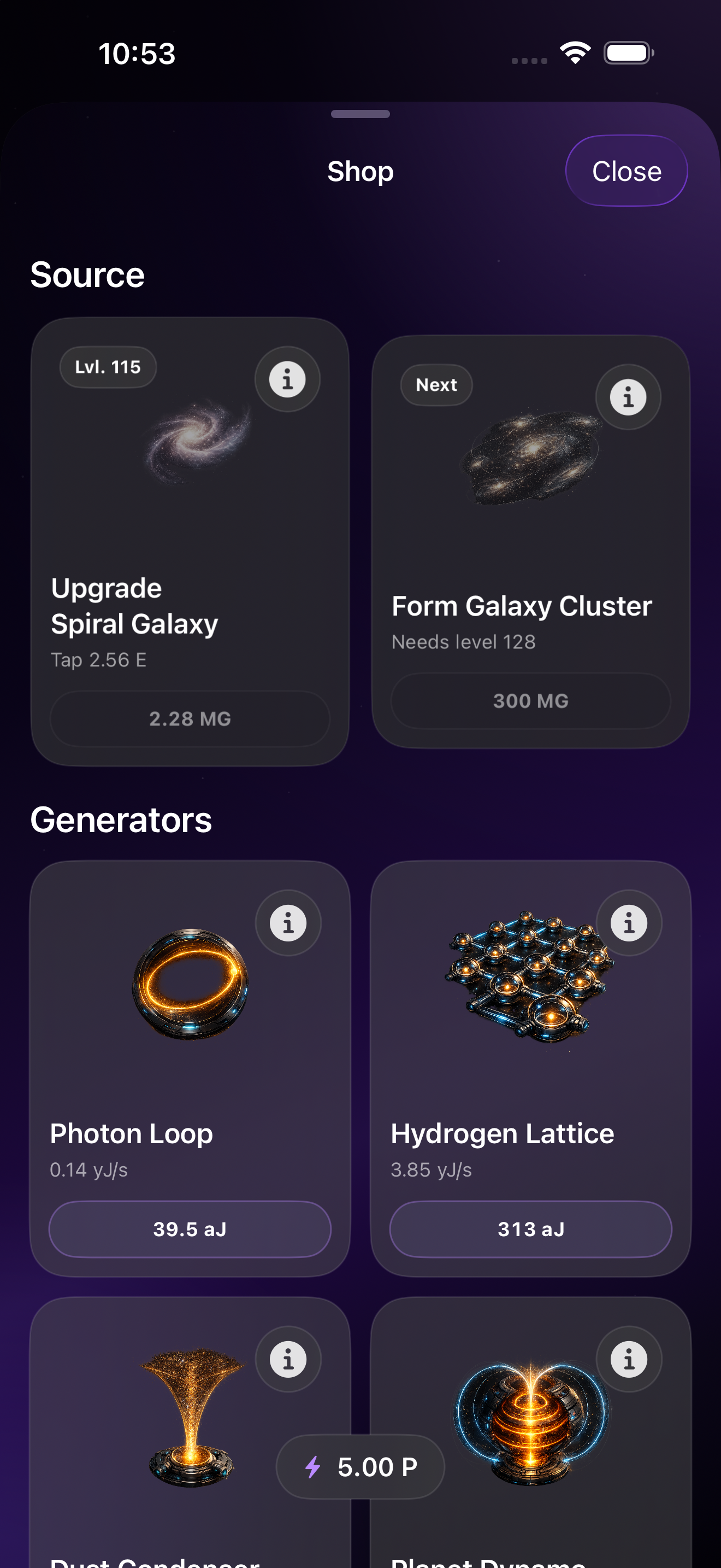 Energy Clicker: Idle Tapper
