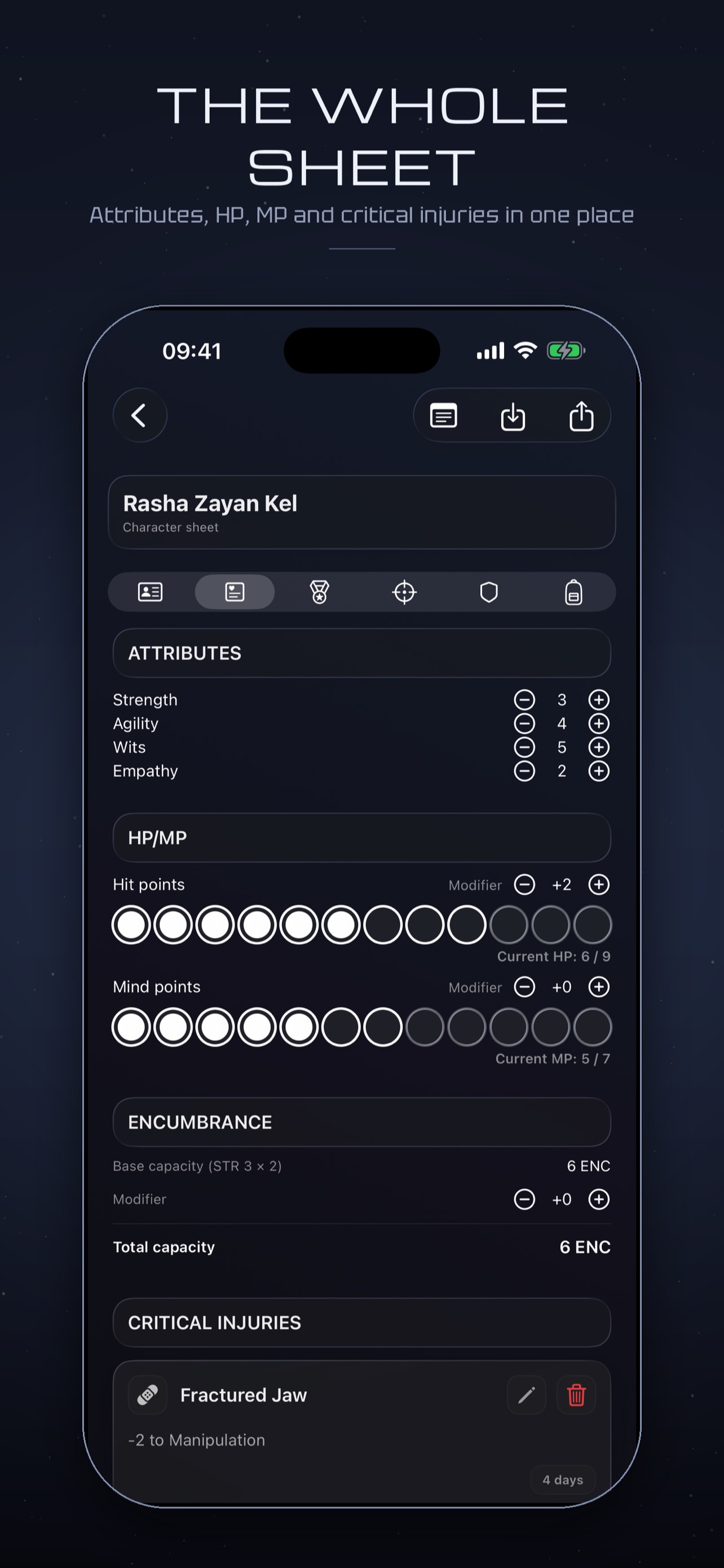 Screenshot 2 of Tabula: Profile