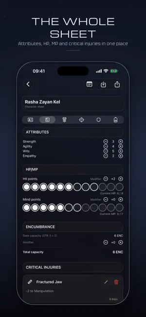 Tabula: Profile screenshot 2