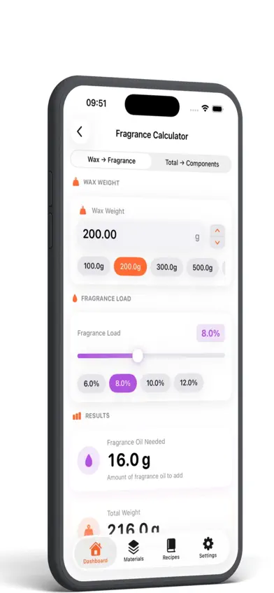 Candle Calculator PRO screenshot 2