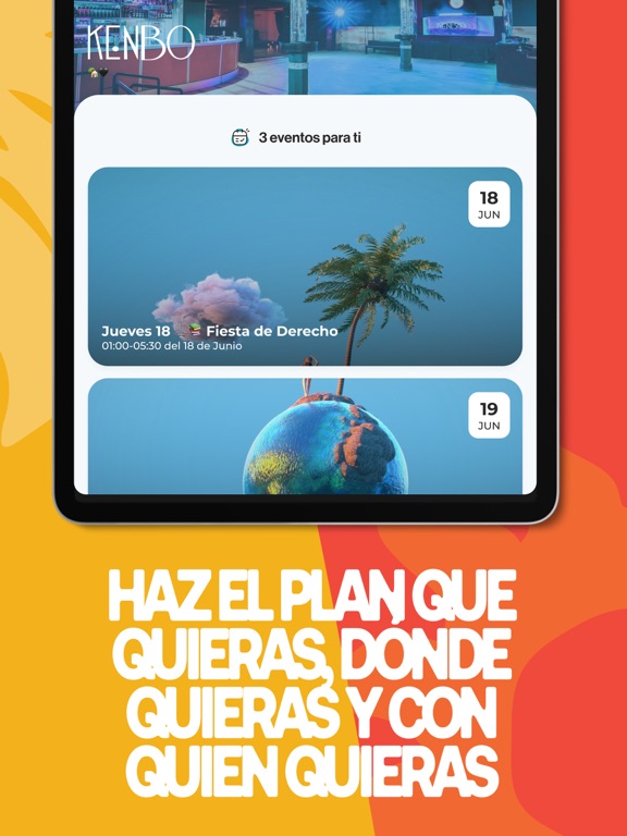 NYXELL - Entradas a discotecas iPad screenshot 5 - Lifestyle app