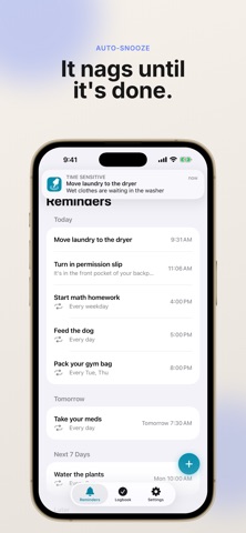 Pester — Reminders That Nag screenshot