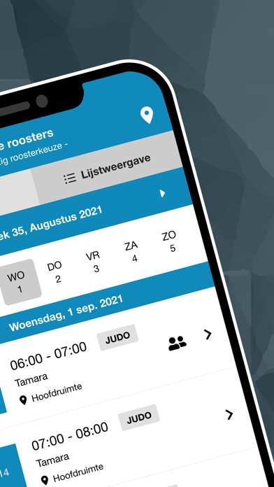 Judoschool van der Hoek Screenshot