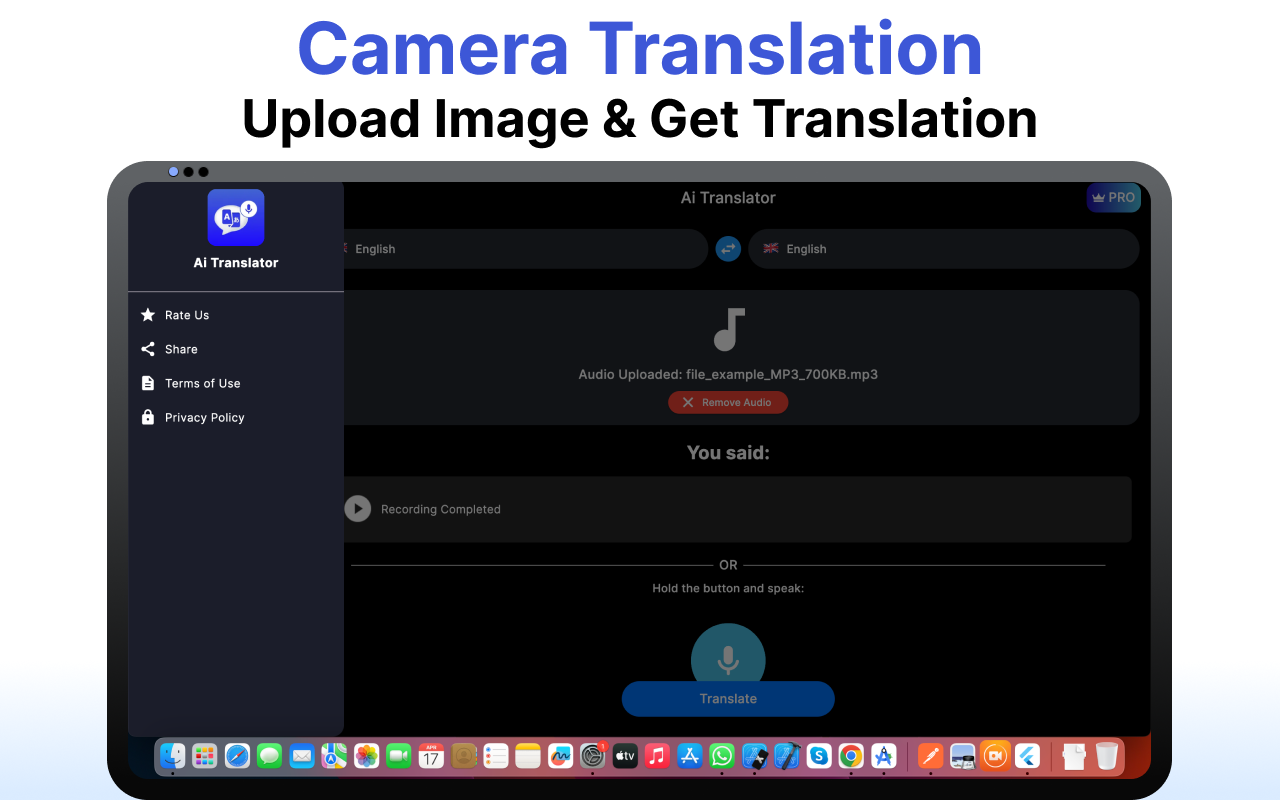 AI Translator & Speech to Text