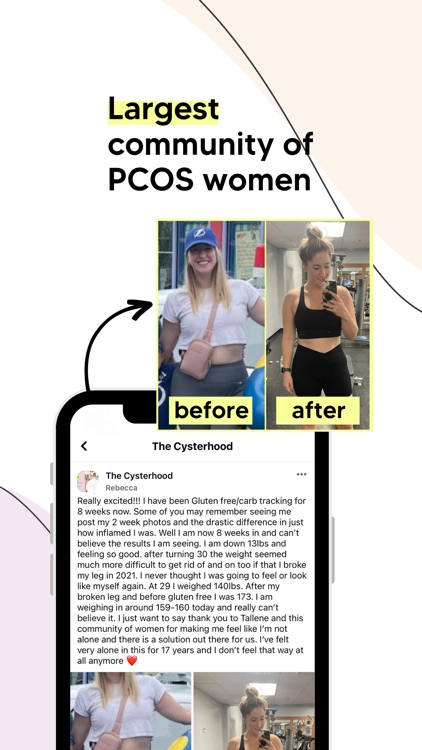 Cysterhood: PCOS Weight Loss screenshot-4