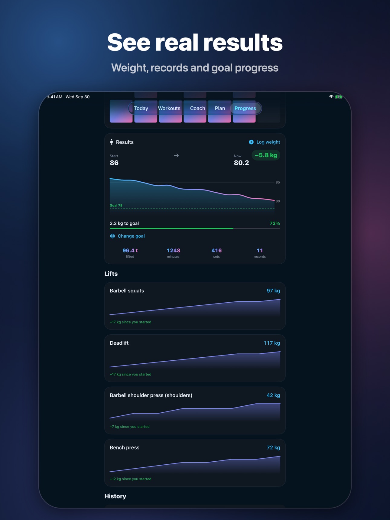 Screenshot 12 of GymFit: AI Personal Trainer