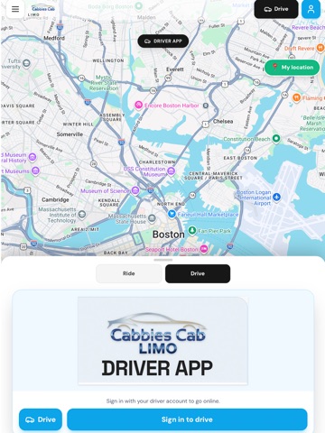 Cabbies Cab Limo iPad screenshot