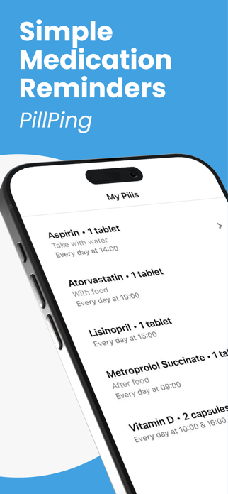Pill Reminder - PillPing Screenshot 1 of 5