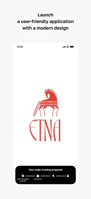 ETNA · Restaurant Delivery screenshot 1