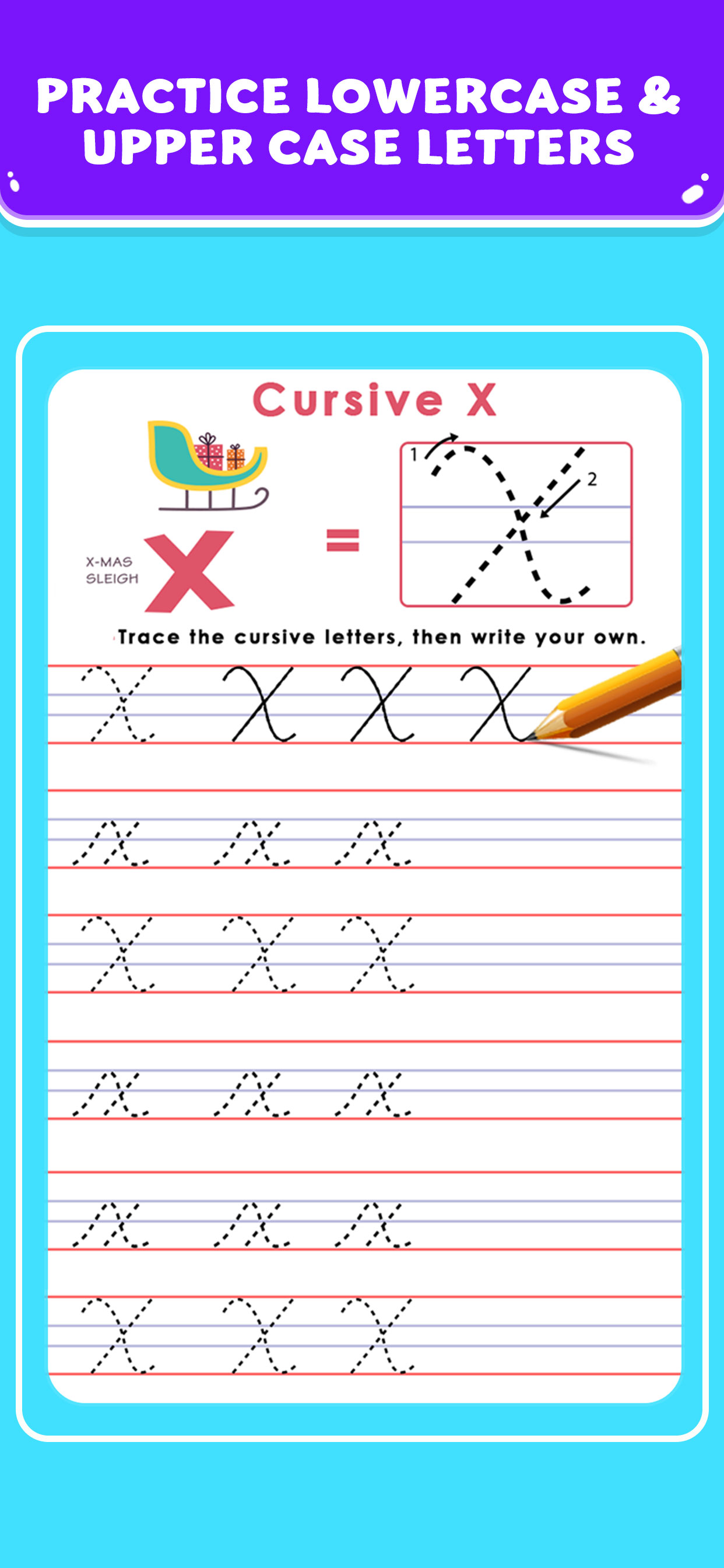 Learn Cursive Writing