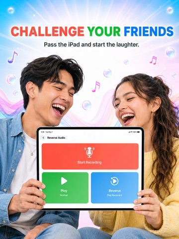 Reverse Voice: AI Changer iPad screenshot 4