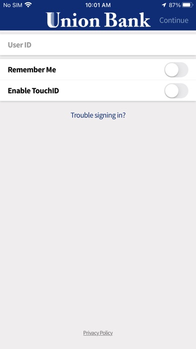 Union Bank Mobile Monticello Screenshot