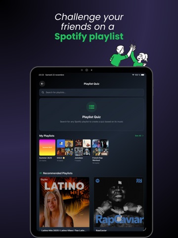 Spotiguess : Music Quiz iPad screenshot 2