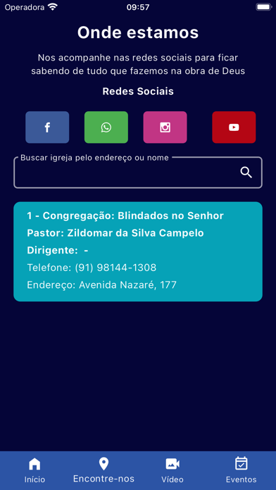 Blindados no Senhor Screenshot