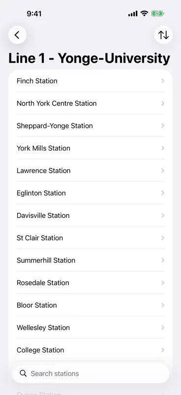 Toronto Subway Described screenshot 2 of 5
