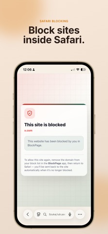 Site Blocker for Safari screenshot