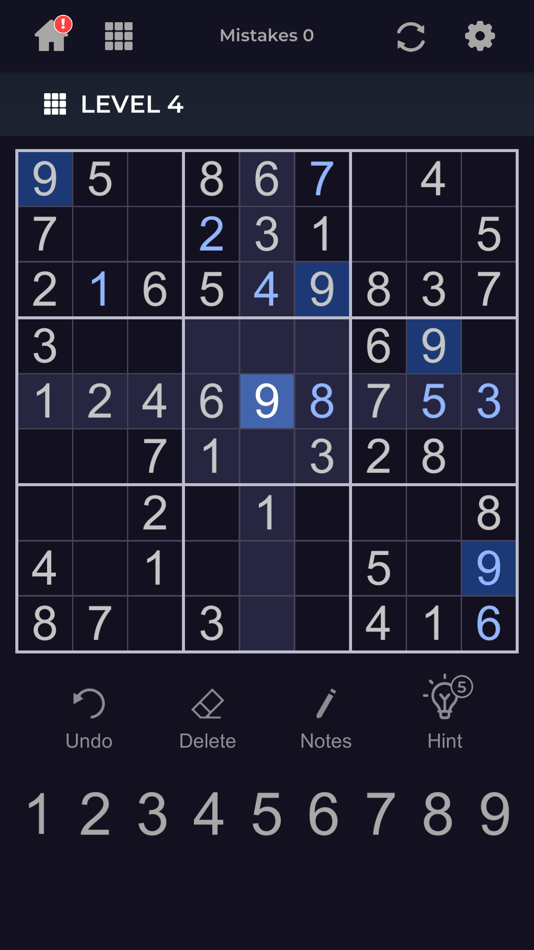 #8. Sudoku Offline - Offline Games (iOS) 来自: The Angry Kraken