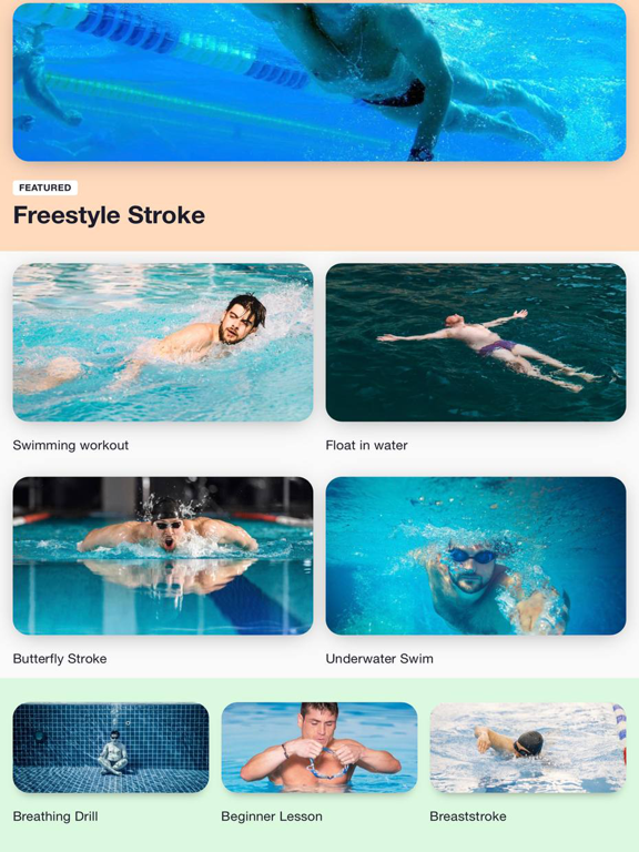Screenshot #4 pour Natation Entraînement App