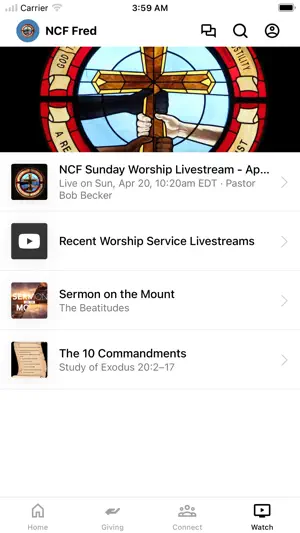 NCF@Fred screenshot 3