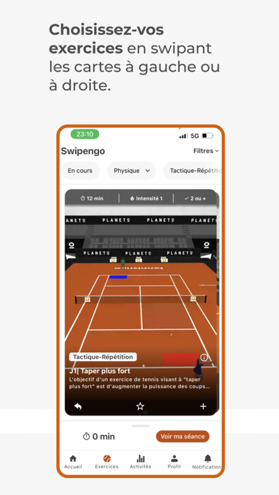 Screenshot #2 pour Tennisngo : le Tennis Partner