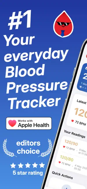 BP Tracker - Blood Pressure screenshot 1