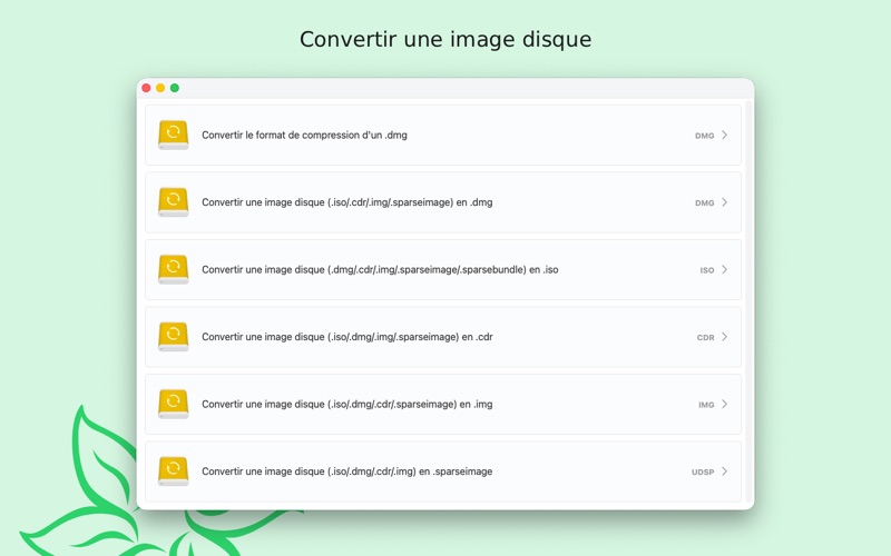 Screenshot #1 pour Disk Image Converter