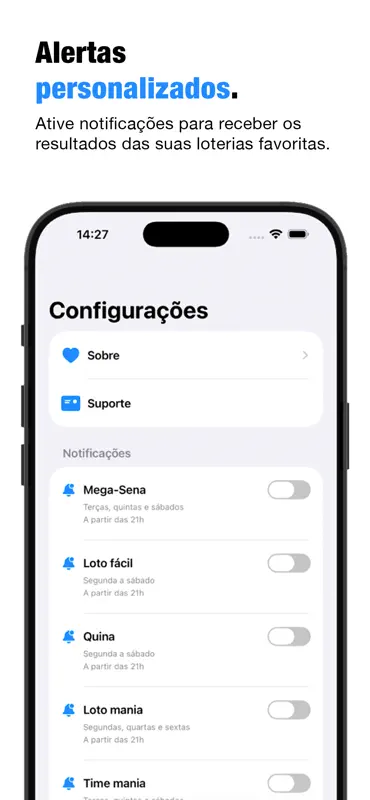 Loterias Brasil: Resultados screenshot 9 of 9