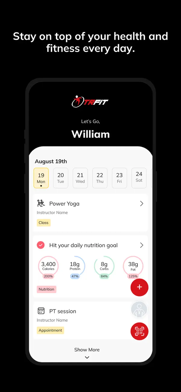 Screenshot #2 pour TR Fit Club