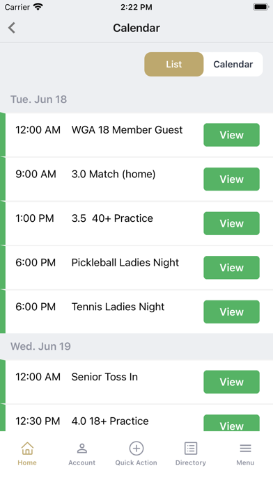 Whitford Country Club Screenshot