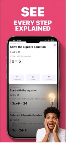 Solve Math Problems: MathScans Screenshot 4 of 5
