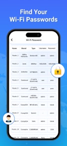 Wifi Password on Map Wifi View screenshot