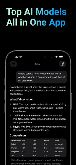 Max AI Chat screenshot 1