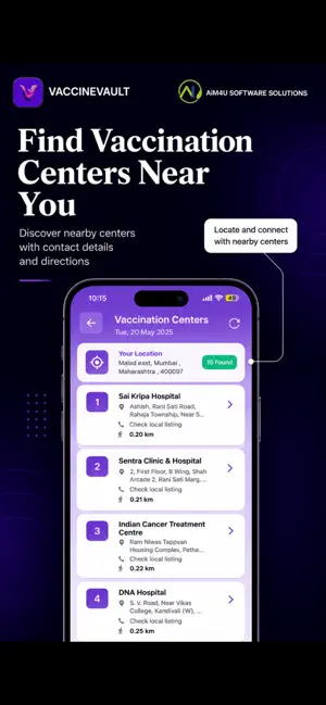 VaccineVault screenshot 2