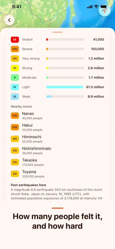 Terremoto - Earthquake screenshot 4 of 10