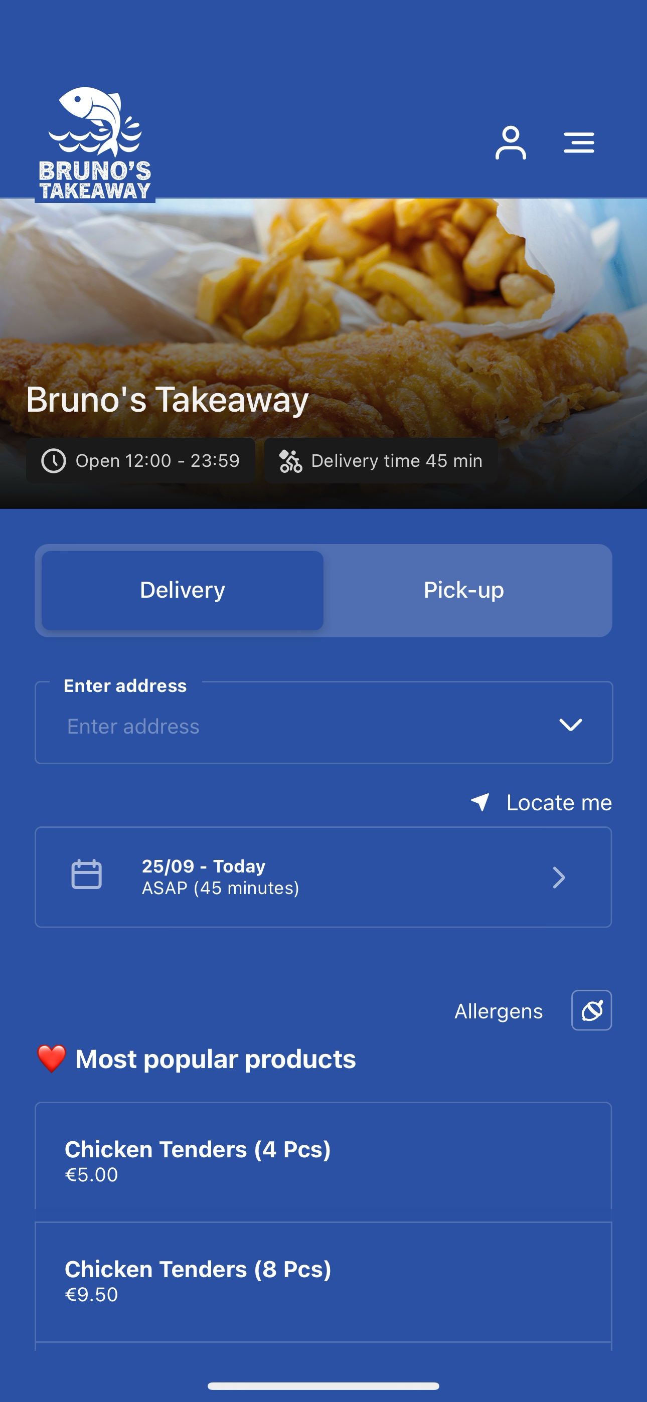 Bruno's Takeaway screenshot 3