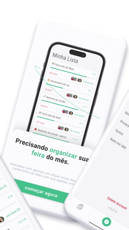 Listinha | Organize sua feira