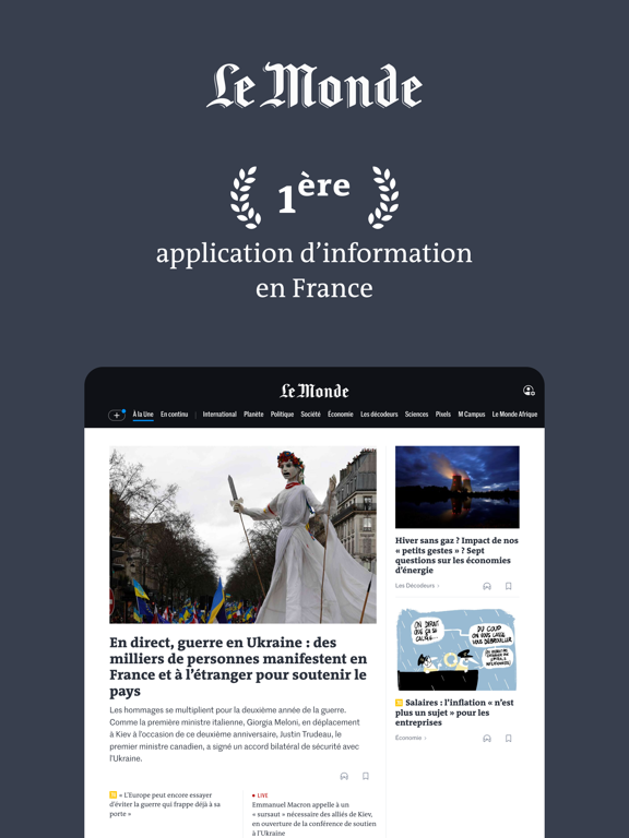 Screenshot #4 pour Le Monde, Actualités en direct