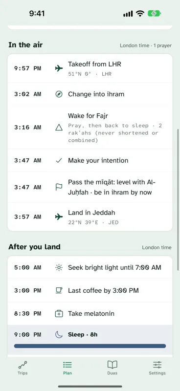 FlySalah: Flight Prayer Times screenshot 4 of 6