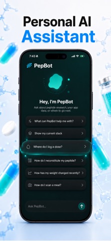 Peptade - Peptide GLP1 Tracker Screenshot 7 of 7