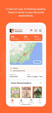 Reading KM’s – Reading Tracker screenshot