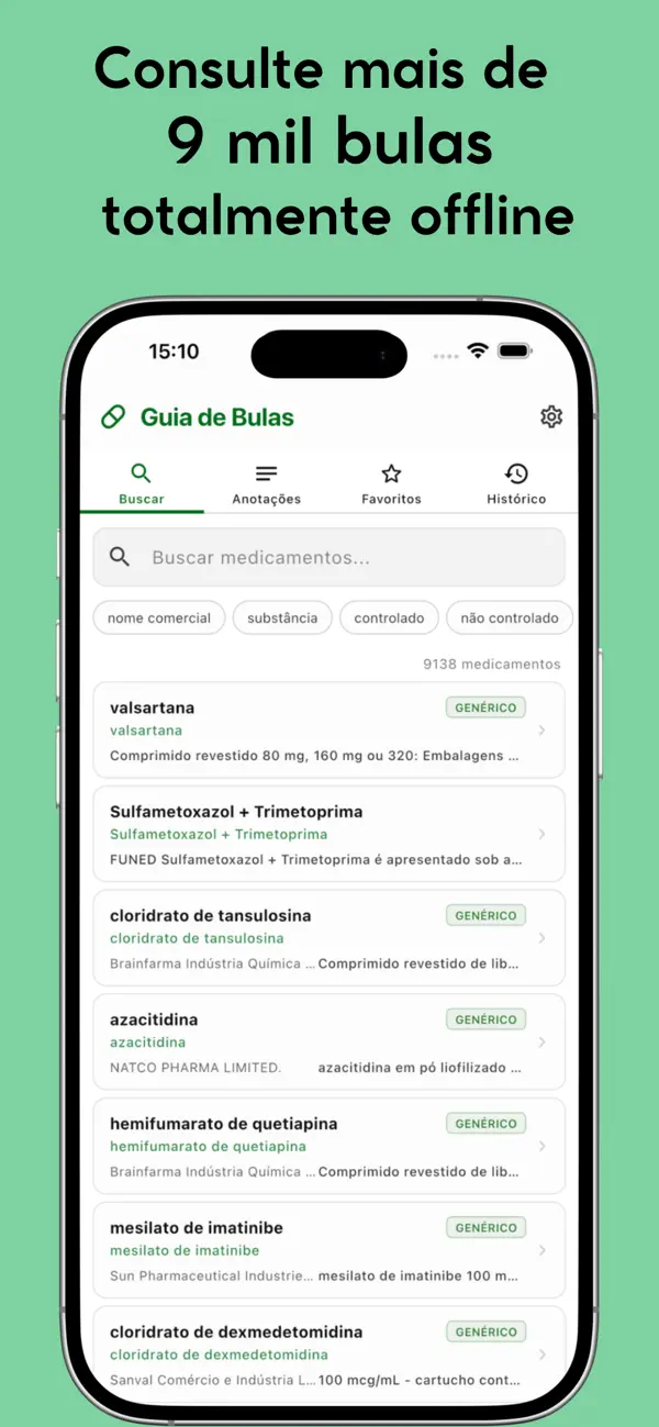 Screenshot #1 pour Guia de Bulas