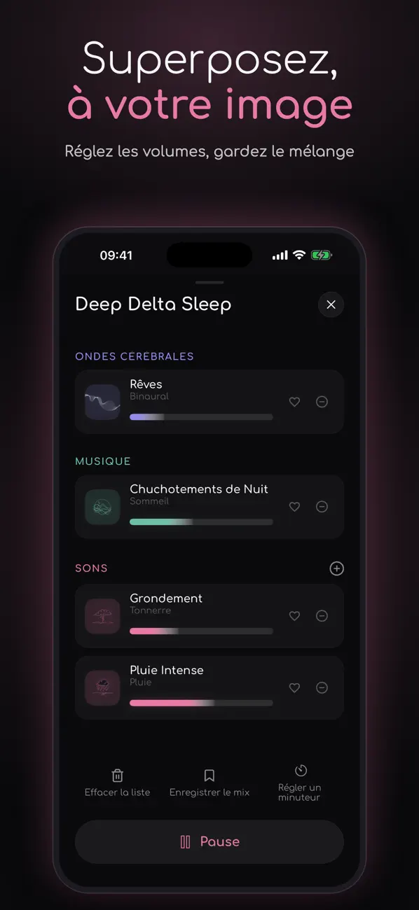 Screenshot #2 pour Calmspace: Sons pour Dormir
