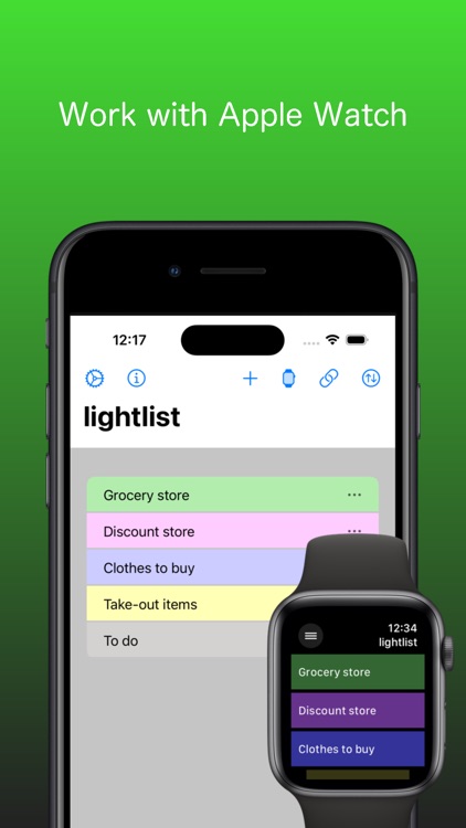 lightlist on the go
