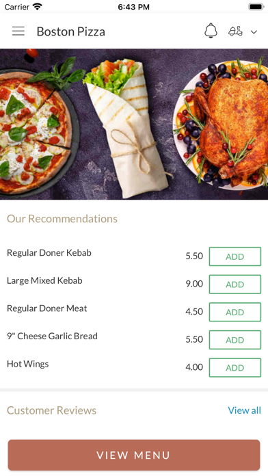 Boston Pizza Bury Screenshot